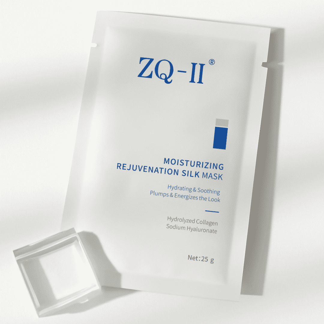 ZQ-II Moisturize Gu Moisturize Rebenering Silk Mask: ပေါ့ပါးသောရေညှိနှိုင်းမှုနှင့်အရေပြားအမျိုးအစားများအားလုံးကိုသက်သာစေခြင်း